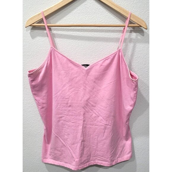 Womens Mossimo Pink Cami Stretch Tank Top Size XXL - Picture 1 of 8